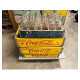 VARIOUS EARLY WOODEN DRINK CRATES