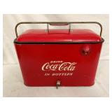 EMB. COKE AIRLINE COOLER W/OPENER/TRAY