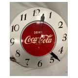 CLOSEUP COCA COLA CLOCK