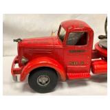 CLOSE UP CAB SMITH MILLER FIRE TRUCK