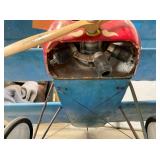 CLOSE UP ENGINE VIEW