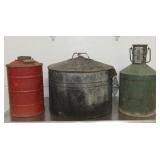 STATION MEASURE CANS AND BOILER