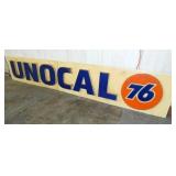 VIEW 3 2PC. PLASTIC UNOCAL 76 SIGN