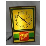 7UP LIGHTUP CLOCK