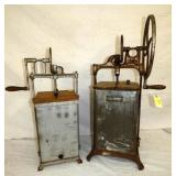 3/4G. DAZEY METAL CHURNS