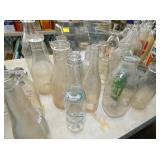 SODA AND MILK BOTTLES