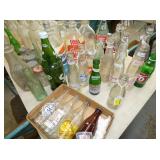 VARIOUS SODA BOTTLES