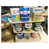 VARIOUS QT. OIL CANS