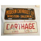 1983 WINSTON SALEM, MOD. CHEV. CARTHAGE