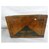 WOODEN LIBBYS MEATS BOX