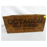 WOODEN OCTAGON SOAP BOX