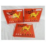 NOS CAMEL FLANGE SIGNS