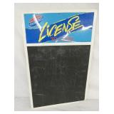 PEPSI LICENSE MENU SIGN