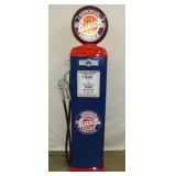 7ft TALL METAL CONTEMP. BUICK GAS PUMP