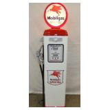 7ft. METAL CONTEMPORARY MOBILGAS PUMP