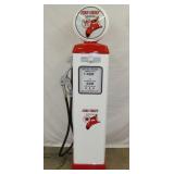 7ft. METAL CONTEMPORARY TEXACO GAS PUMP