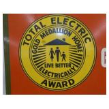 VIEW 3 TOTAL ELECTRIC HEAT SIGN