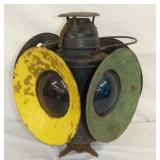 HAND LAN 4 WAY RR LANTERN