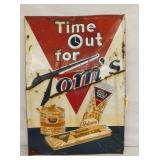 EMB. TIME OUT FOR TOMS SIGN