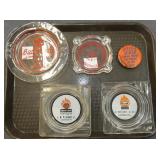 GULF, ESSO, & STANDARD ADV. ASHTRAYS