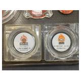 VIEW 2 CLOSEUP GULF ASHTRAYS