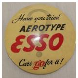 AEROTYPE ESSO BUTTON