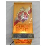 10X21 STROH LIGHT BEER LIGHT UP