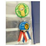 EARLY POLITICAL BUTTONS