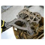 VIEW 3 EARLY ORG. TROLLEY  W/ROPE