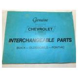 1981 CHEVROLET PARTS MANUAL
