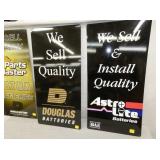 VIEW 3 BATTERY SIGNS