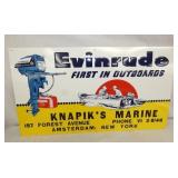26X15 EMB. EVINRUDE MARINE SIGN