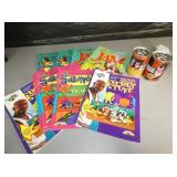 MICHAEL JORDAN STICKER BOOKS/1998 TINS