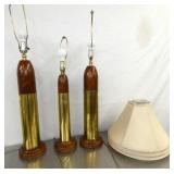 21-14IN. SHELL ART LAMPS