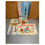 ZIP CODE/MAGILLA GORILLA/ETC. BOARD GAME