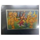 EARLY VINTAGE ORG. HALLOWEEN POSTCARDS