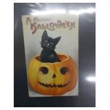 EARLY VINTAGE ORG. HALLOWEEN POSTCARDS
