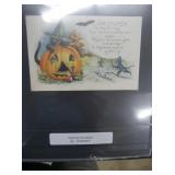EARLY VINTAGE ORG. HALLOWEEN POSTCARDS