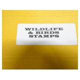 BOOK OF WILDLIFE & BIRD STAMPS