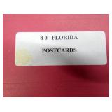 BOOK OF 80 FLORIDA POSTCARDS