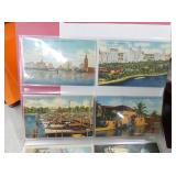 VIEW 3 BOOK OF 80 FLORIDA POSTCARDS