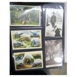 VIEW 3 BOOK OF ARMY POSTCARDS