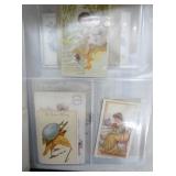 VIEW 10 BOOK OF EMB. HOLIDAY POSTCARDS