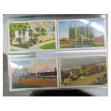 VIEW 6 WORLDS FAIR CHICAGO/NY POST CARD