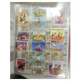 VIEW 3 BOOK OF DISNEY & NUDE STAMPS