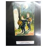  RARE EMB. HALLOWEEN POSTCARD