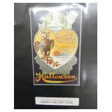 RARE EMB. HALLOWEEN POSTCARD