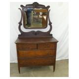 OAK 2 OVER 2 DRESSER