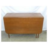 WALNUT GATE LEG DROPLEAR TABLE