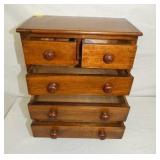 VIEW 4 SALESMAN SAMPLE W/ DRAWERS